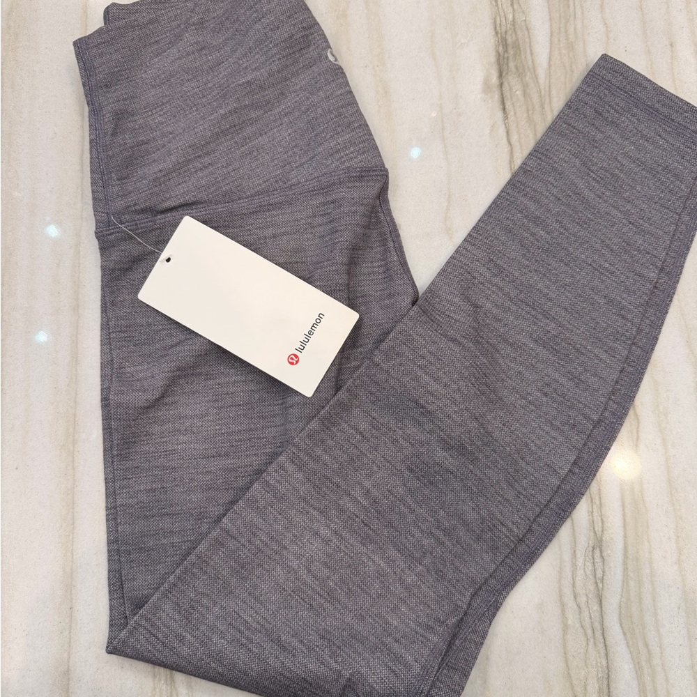 lululemon athletica *brand new* Heathered Gray Women's leggings